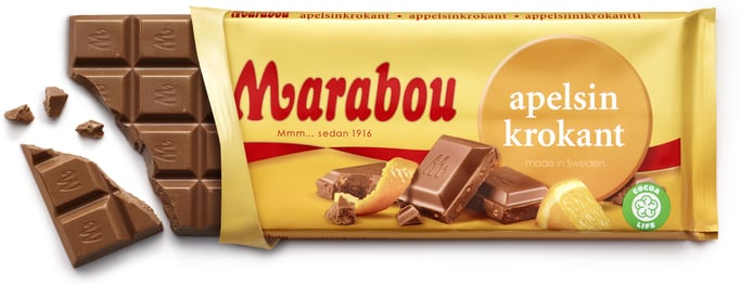 Marabou Helnöt с цельным орехом 200 гр