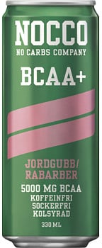 nocco jordgubb rabarber nocco jordgubb rabarber