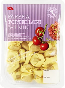 Tortelloni Bolognese (ICA) - Så många kalorier innehåller en förpackning